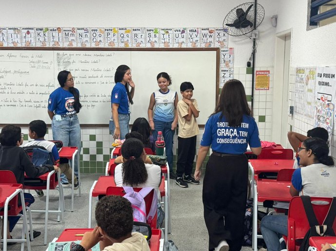 Projeto Samu nas Escolas reduz trotes e ensina primeiros socorros a alunos do Jacintinho