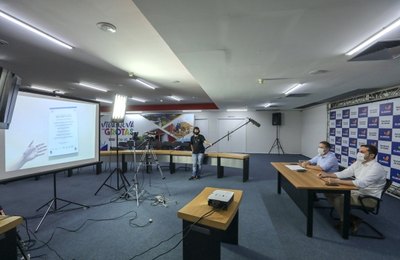 Estado entrega Centro de Atendimento à Covid 19 em Santana do Ipanema