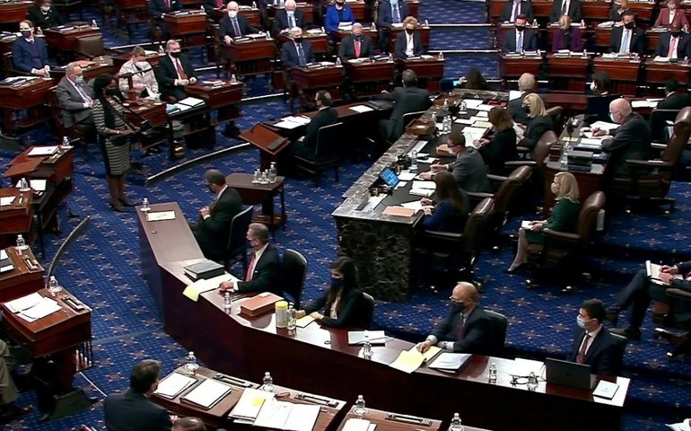 Senado dos EUA aprova projeto de lei de defesa nacional de US$ 858 bi
