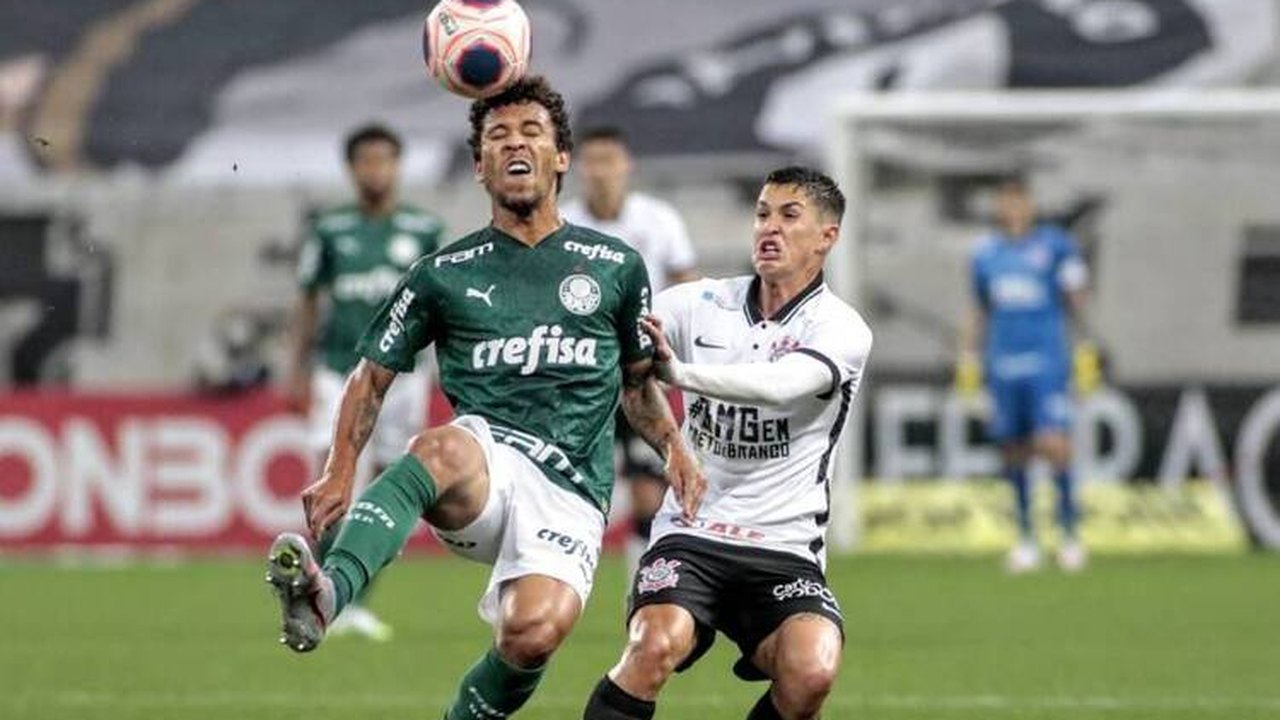 Corinthians e Palmeiras não saem do zero no 1º jogo da final do Paulistão
