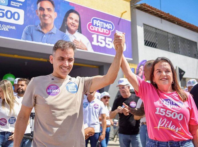 Renato Filho e Fátima Canuto iniciam campanha juntos com abertura de comitê no Pilar