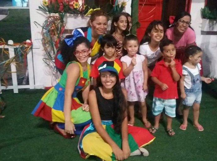 Crianças aprendem questões ambientais no Espaço Reciclarte