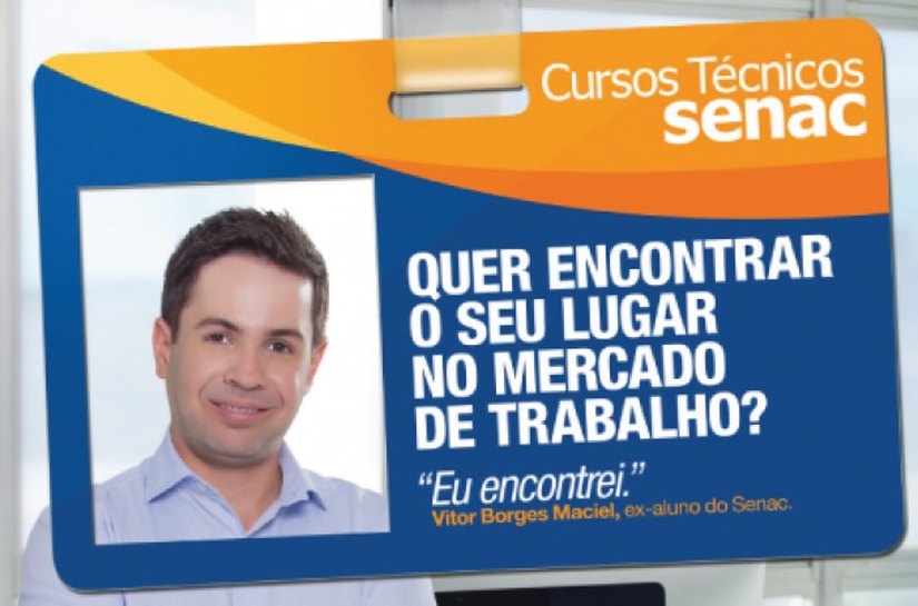 Senac oferece diversos cursos técnicos em horários mais flexíveis