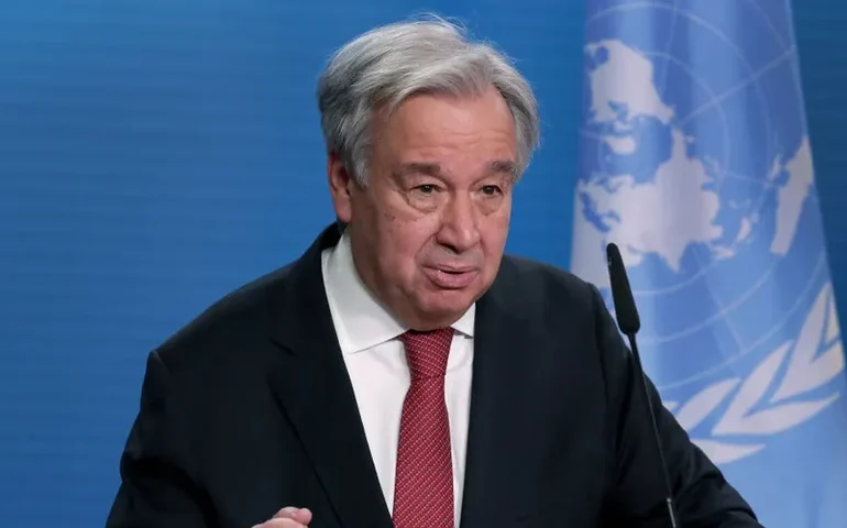 Estou encorajado pela declaração do Hamas e apoiaremos esforços para garantir paz, diz Guterres
