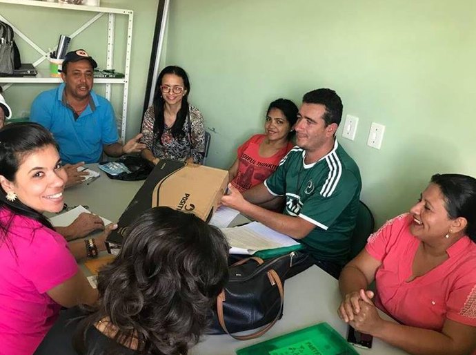 Prefeitura de Santana do Mundaú doa notebook ao Conselho da Saúde