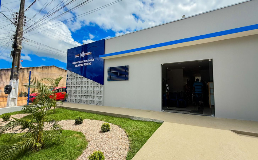 Luciano Barbosa entrega nova UBS da comunidade Pau Ferro nesta sexta-feira (22)