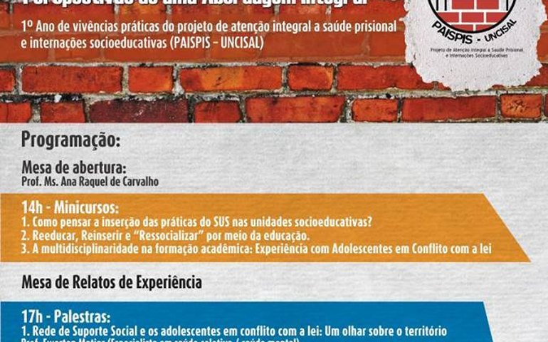 Projeto de Extensão promove seminário e seleciona novos integrantes para 2017