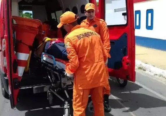 Acidente com colisão frontal deixa um morto e outro ferido na BR-423, em Inhapi