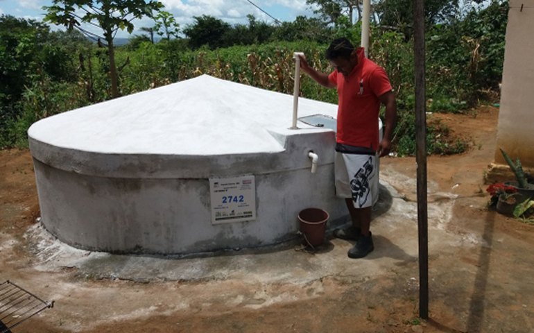 Cisternas construídas em Palmeira dos índios beneficiam duas mil famílias