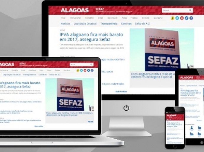 Novo site da Sefaz Alagoas facilita acesso a serviços e informações fiscais