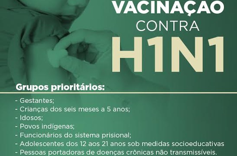 Começa a vacinação contra o H1N1 em Maragogi