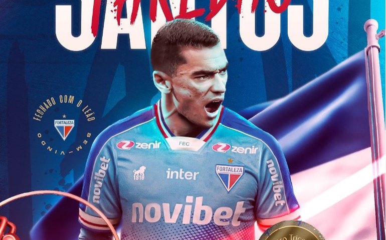 Goleiro Santos se despede do Flamengo e é confirmado como reforço do Fortaleza