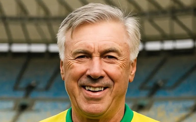 Ancelotti é o novo técnico da Seleção; treinador chega ao Brasil no dia 26 deste mês