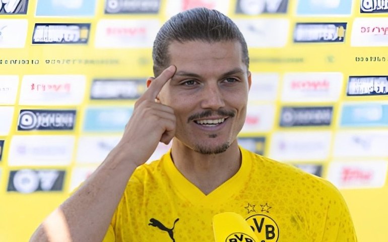 Sabitzer quer se destacar no Borussia Dortmund com chutes de longe que aprendeu no internato