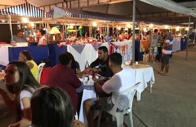 Penedo recebe artesãos e instituições de Alagoas durante Feira de Intercâmbio Cultural
