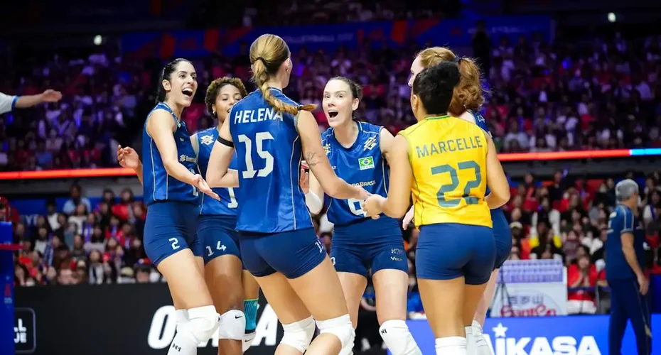 Liga das Nações: seleção feminina pega Japão na quarta em 1º mata-mata
