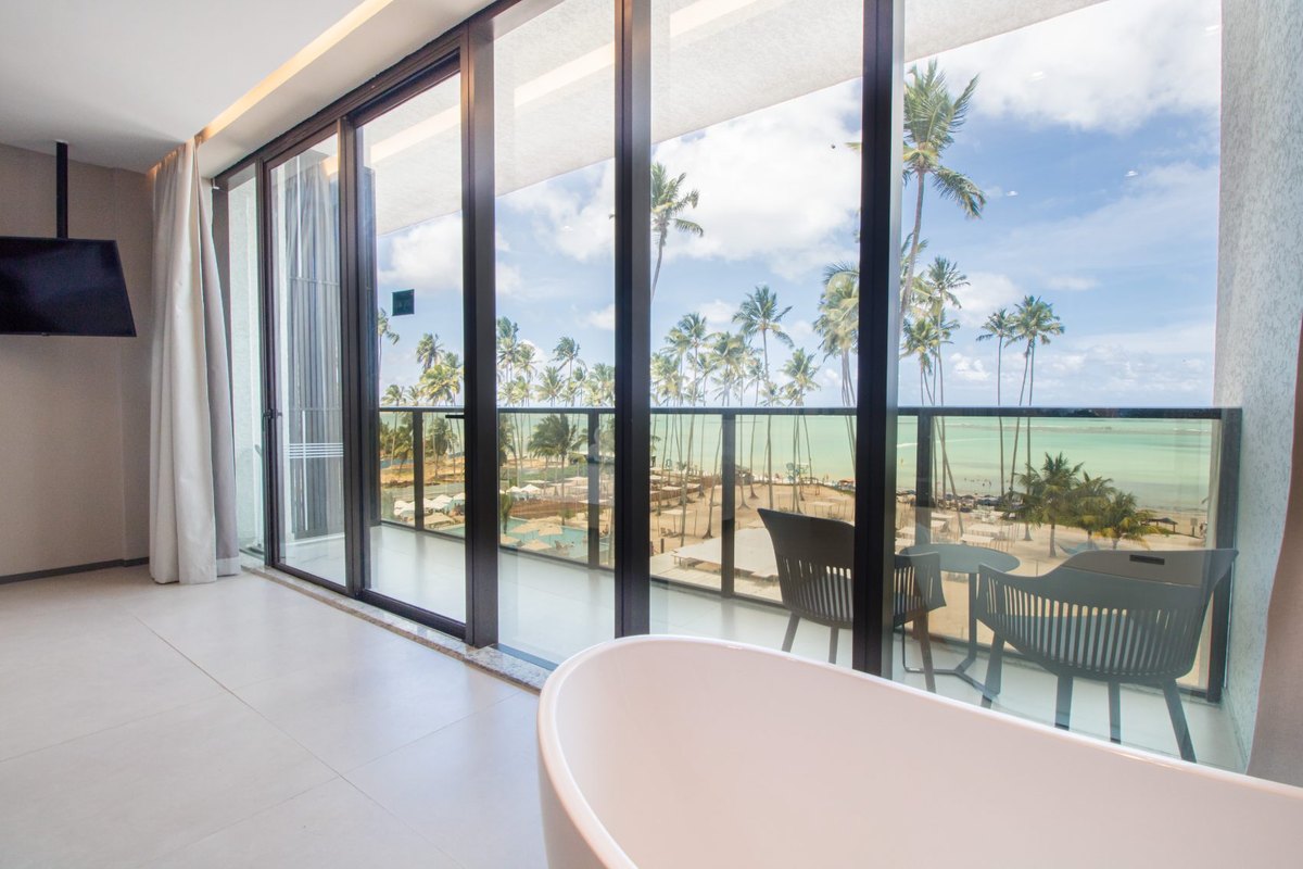 Suíte com vista mar