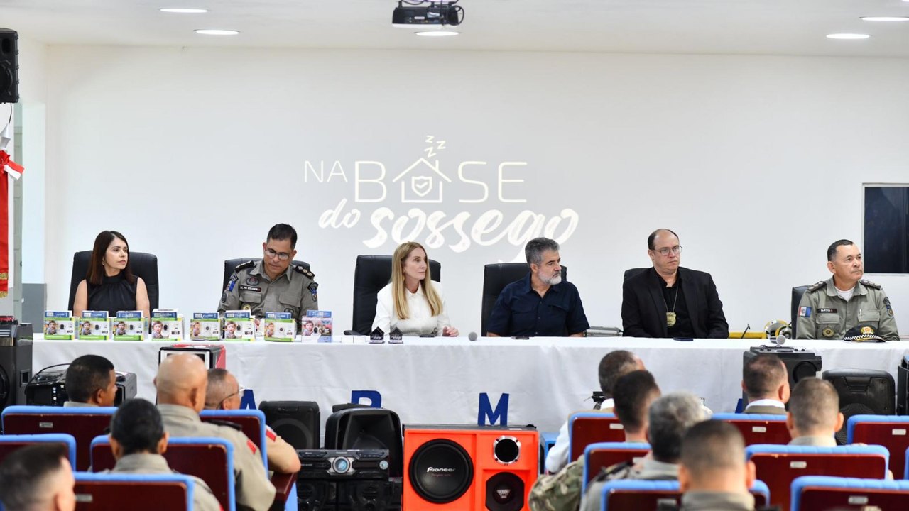 Na Base do Sossego: 29 equipamentos apreendidos são entregues a instituições que prestam serviços à população