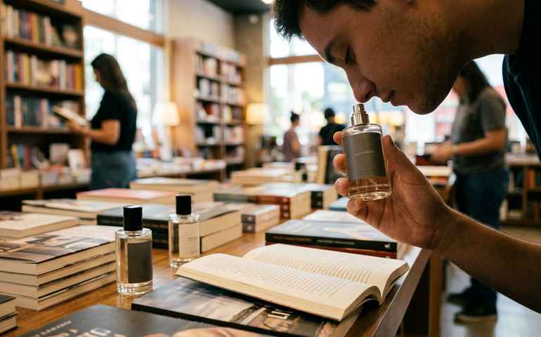 Cheiro de livro novo vira perfume e chega às livrarias brasileiras