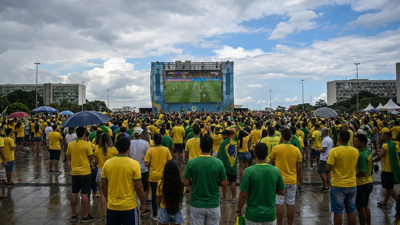 Vai chover no Rio na hora do jogo do Brasil na Copa do Mundo?
