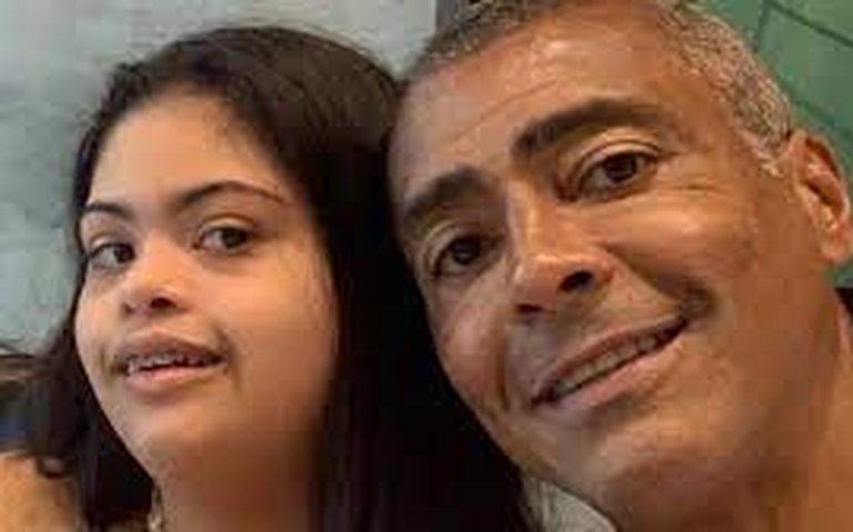 Romário comemora aniversário da filha e declara: &#8216;Ser seu pai é minha vitória&#8217;