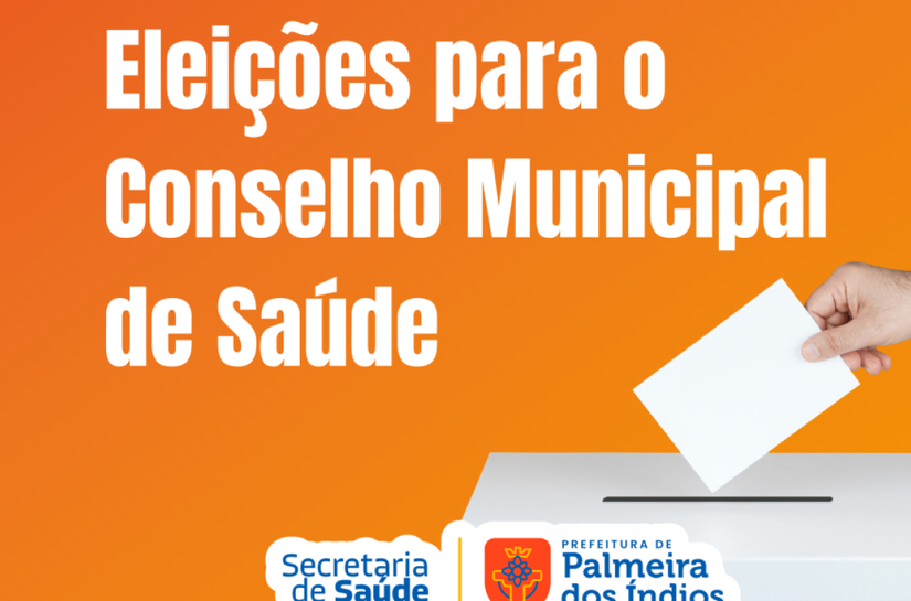 Inscrições para novos conselheiros de Saúde de Palmeira encerram nesta quarta (15); eleição será na quinta, dia 16