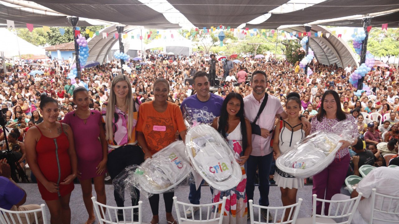 Edição da Arena CRIA no Pilar entrega cerca de 100 Kits enxoval para gestantes