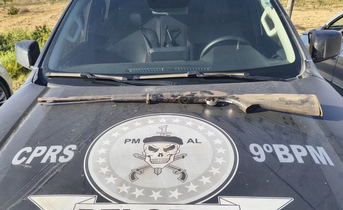 PM prende suspeito de atirar em animais de criação de vizinho em Delmiro Gouveia