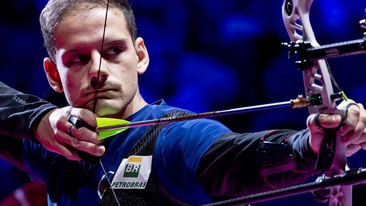 Confirmado em Paris-2024, Marcus DAlmeida é eleito o melhor atleta do mundo em tiro com arco
