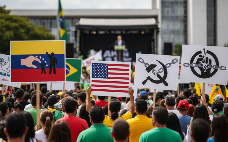 Efeito dominó: a intervenção dos EUA na Venezuela impacta o debate político no Brasil?