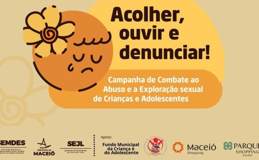 Prefeitura realiza campanha contra exploração sexual de crianças e adolescentes