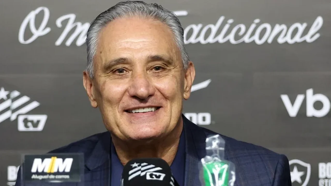 Tite é apresentado no Botafogo e cita sintonia com projeto do clube: 'Ambição de crescimento'