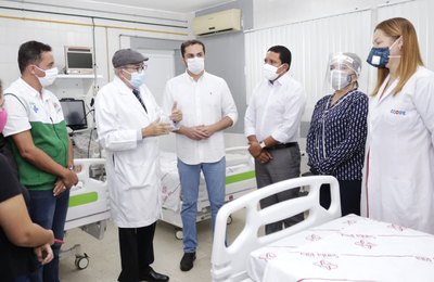 Palmeira tem novos leitos de UCI e de UTI para pacientes com coronavírus