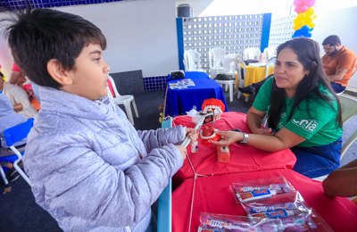 Secretaria da Primeira Infância celebra o mês das crianças com Circuito da Cidadania