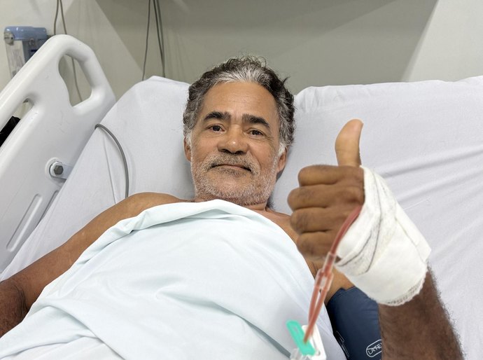 Aposentado de 65 anos sofre infarto e destaca a importância do tratamento rápido que recebeu no HGE