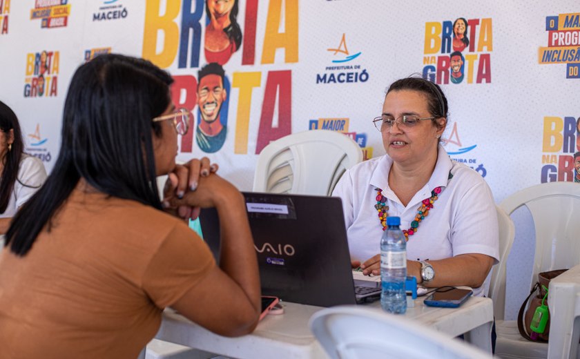 Brota na Grota chega em novas comunidades de Maceió esta semana