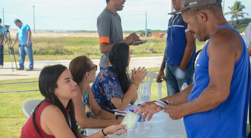 CADASTRAMENTO PREFEITURA DE ARACAJU RÉVEILLON / Foto: Felipe Goettenauer