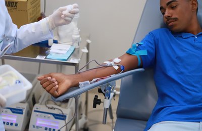 Hemoal coleta sangue no município de Rio Largo nesta quarta