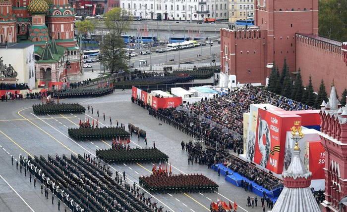 Moscou se prepara para receber o grande desfile militar do Dia da Vitória Moscou se prepara para receber o grande desfile militar do Dia da Vitória