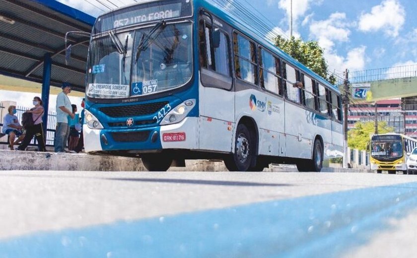 Seis linhas de ônibus têm aumento de 17% no número de viagens em Maceió