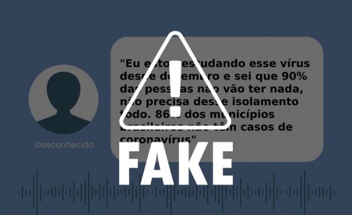 Médico nega autoria do áudio, afirma que foi vítima de fake news e diz que não concorda com as ideias divulgadas