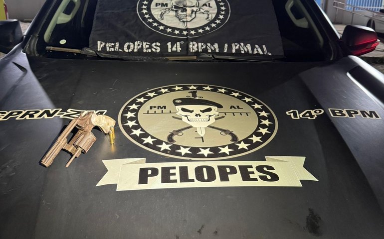 PM apreende três suspeitos com armas e meio quilo de drogas em Maceió e Colônia Leopoldina
