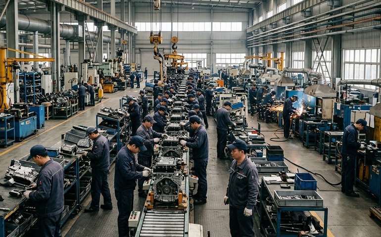 Produção industrial da China cresce 5,7% em março e supera expectativas