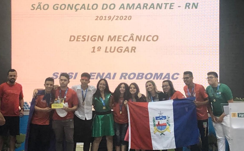 Escolas Sesi/Senai conquistam primeiros lugares no regional de robótica