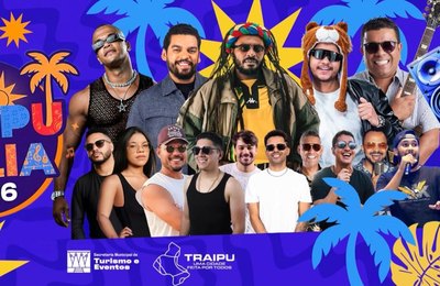 Prefeitura divulga atrações do Traipu Folia 2026