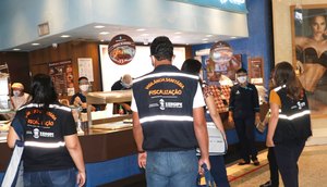 FISCALIZAÇÃO SHOPPING / Foto: Agência de Notícias Sergipe