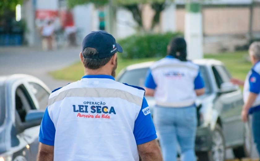 Lei Seca em Alagoas: campanha educativa percorre 8 cidades e realiza 1.425 testes de alcoolemia