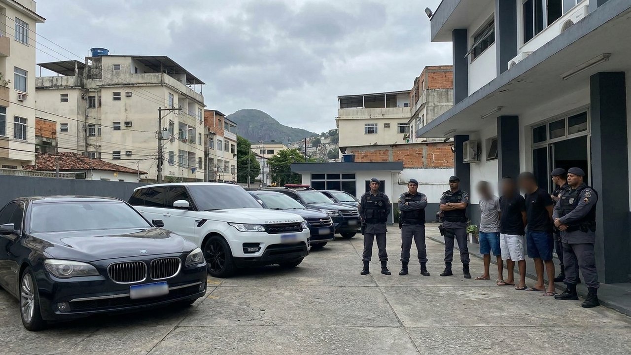 Suspeitos de furtar carros de luxo na Zona Sul e Sudoeste do Rio são presos