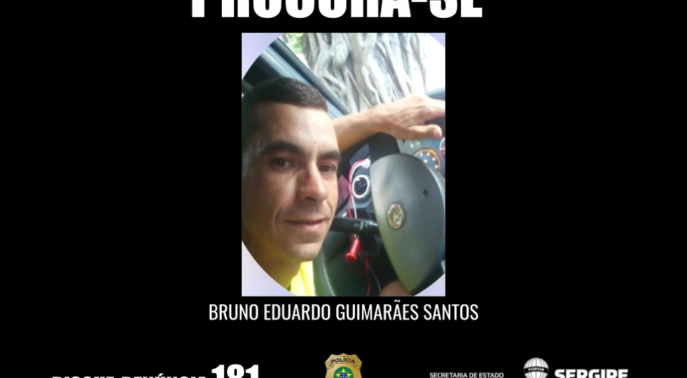 CARTAZ PROCURA-SE PC - Editável / Foto: Foto: SSP/SE