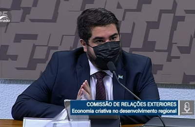 Secretário de Governança participa de audiência pública sobre economia criativa